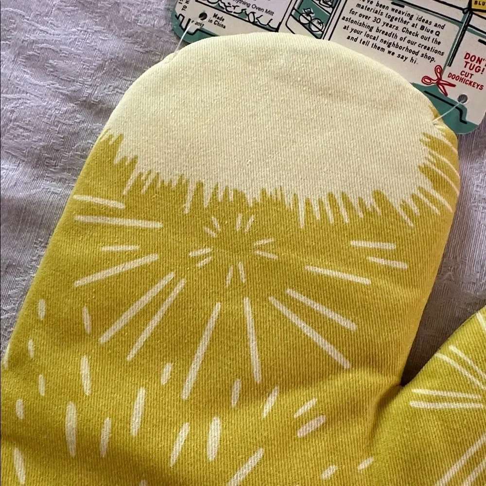 Blue Q Oven Mitt Cook Bake I’ll Fry Anything